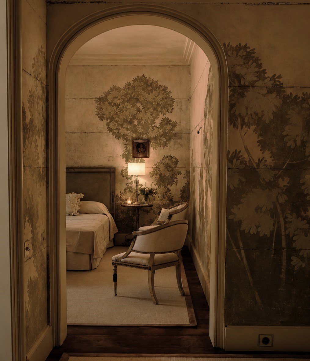 Mural de Jorge Estévez — Residencia privada, Madrid, España