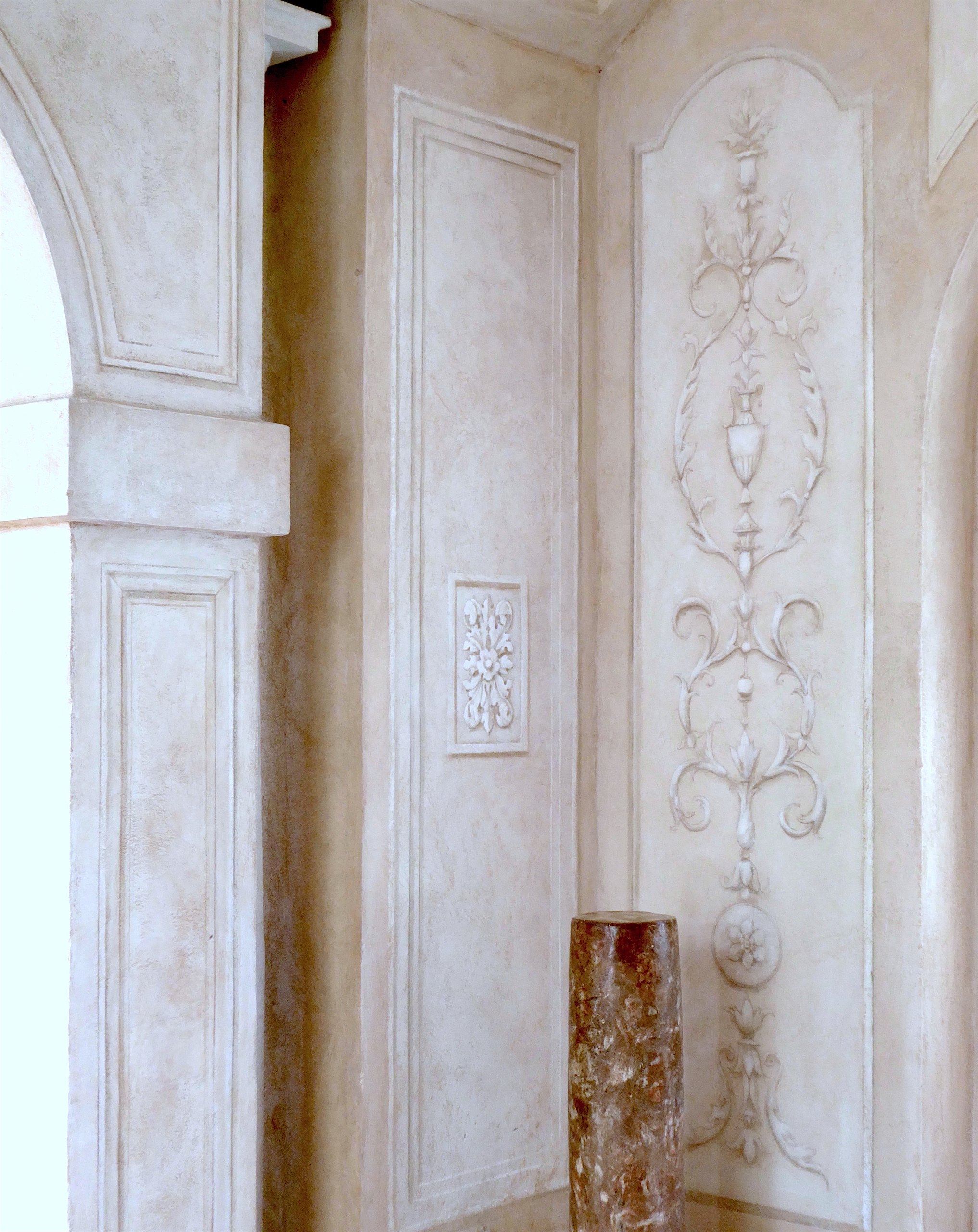 Mural de Jorge Estévez — Residencia privada, Madrid, España