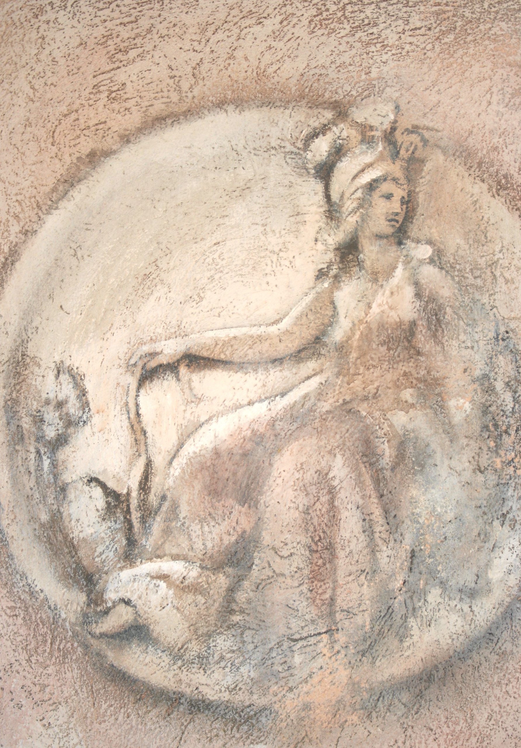 Mural de Jorge Estévez — Residencia privada, Madrid, España
