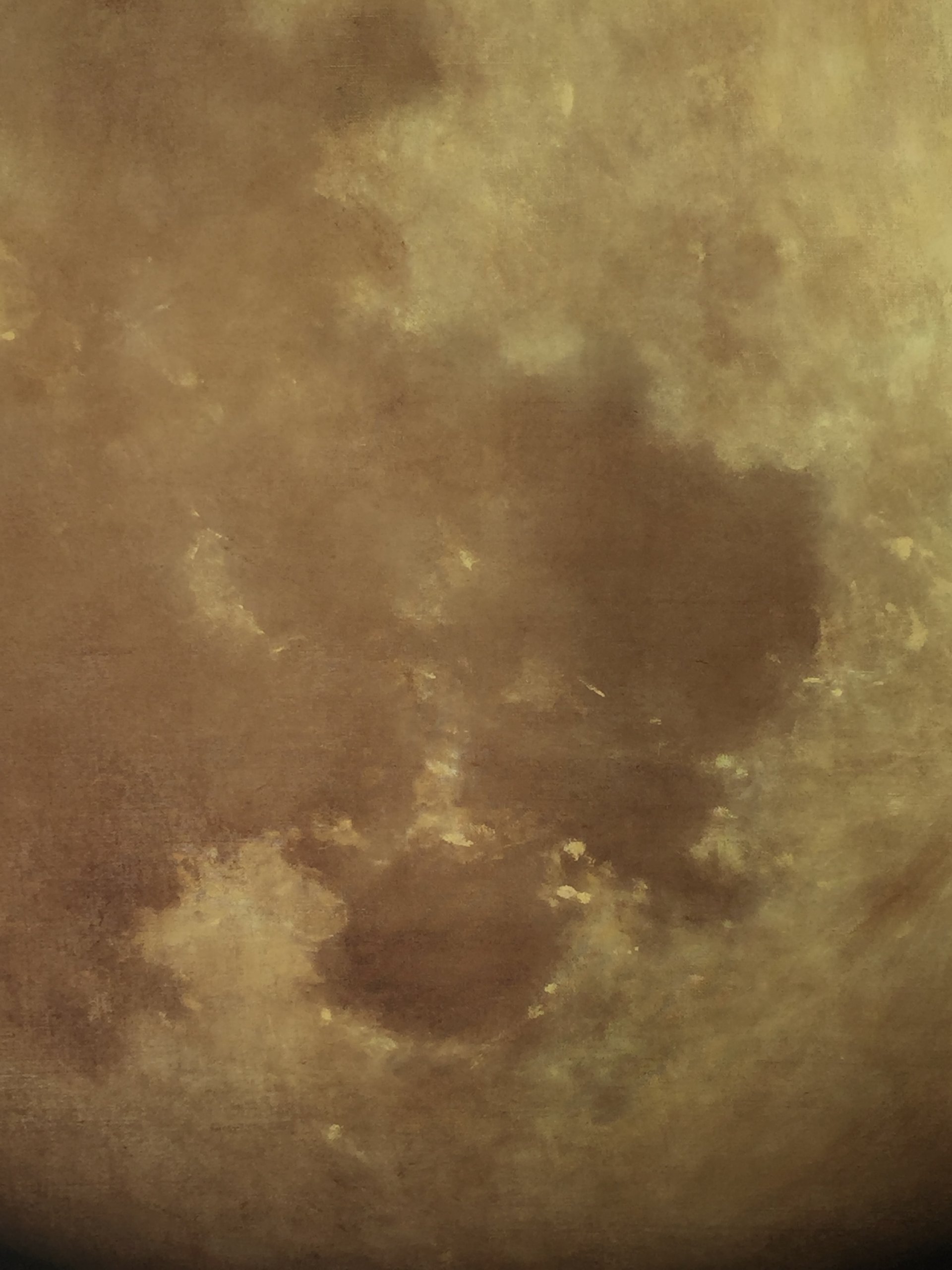 Pintura de luna de Jorge Estévez — Serie de Lunas